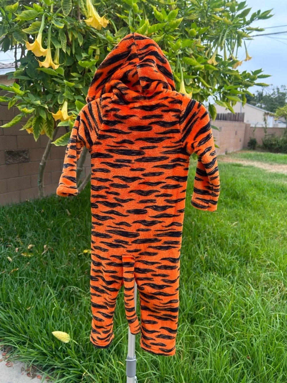 Disney Orange and Yellow Tiger Hooded One-Piece